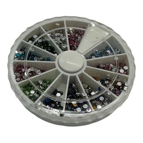 Nail Art Rondell Strass - Bunte Strass Steine